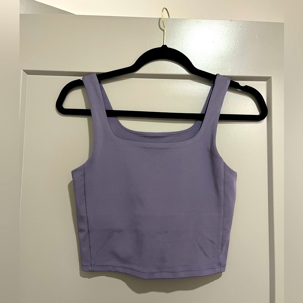 Purple Sport Tank Top
